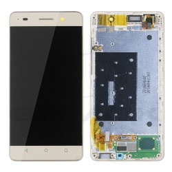 LCD Display HUAWEI HONOR 4C WITH FRAME GOLD 02350GBR ORIGINAL SERVICE PACK
