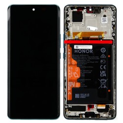 LCD Display HUAWEI HONOR 50 WITH FRAME AND BATTERY GREEN 02354GLW ORIGINAL SERVICE PACK