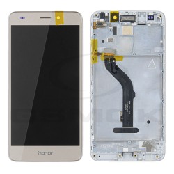 LCD Display HUAWEI HONOR 7 LITE NEM-L51 WITH FRAME GOLD 02350TKC 02350TSY ORIGINAL SERVICE PACK