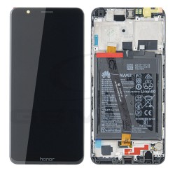 LCD Display HUAWEI HONOR 7X WITH FRAME AND BATTERY BLACK 02351PUU 02351TXT ORIGINAL SERVICE PACK