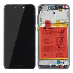 LCD Display HUAWEI HONOR 8 LITE WITH FRAME AND BATTERY BLACK 02351DWH 02351UYD 02351DYM 02351DPY ORIGINAL SERVICE PACK