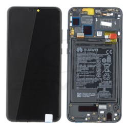 LCD Display HUAWEI HONOR 8X WITH FRAME AND BATTERY BLACK 02352DWX ORIGINAL SERVICE PACK