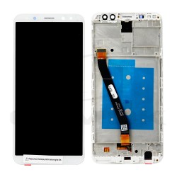 LCD Display HUAWEI MATE 10 LITE RNE-L01,RNE-L21 WHITE / GOLD WITH FRAME NO LOGO
