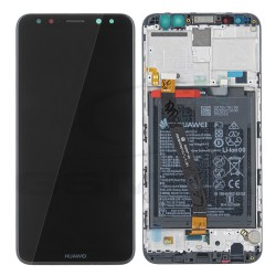 LCD Display HUAWEI MATE 10 LITE RNE-L21 WITH FRAME AND BATTERY BLACK 02351QCY 02351PYX ORIGINAL SERVICE PACK
