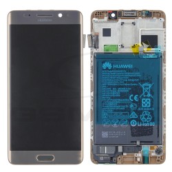 LCD Display HUAWEI MATE 9 PRO WITH FRAME AND BATTERY GOLD 02351CQV ORIGINAL SERVICE PACK