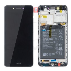 LCD Display HUAWEI NOVA SMART DIG-L21 WITH FRAME AND BATTERY GREY 02351BKC ORIGINAL SERVICE PACK