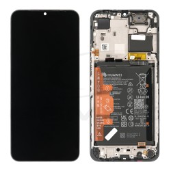 LCD Display HUAWEI NOVA Y61 WITH FRAME AND BATTERY BLACK 02355HHB ORIGINAL SERVICE PACK