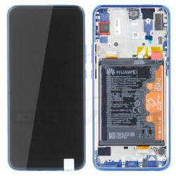 LCD Display HUAWEI P SMART Z WITH FRAME AND BATTERY BLUE 02352RXU ORIGINAL SERVICE PACK