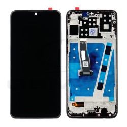 LCD Display HUAWEI ASCEND P30 LITE BLACK WITH FRAME 48MPIX