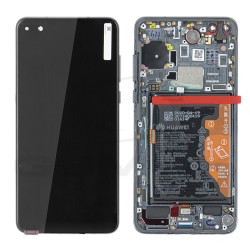 LCD Display HUAWEI P40 WITH FRAME AND BATTERY 02353MFA ORIGINAL SERVICE PACK