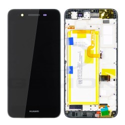 LCD Display HUAWEI P8 LITE SMART TAG-L01 WITH FRAME AND BATTERY GREY 02350PLB ORIGINAL SERVICE PACK