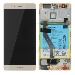 LCD Display HUAWEI P9 PLUS VIE-AL10B WITH FRAME AND BATTERY GOLD 02350SUQ 02350SUW ORIGINAL SERVICE PACK