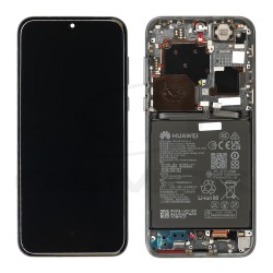 LCD Display HUAWEI PURA 70 PRO WITH FRAME AND BATTERY BLACK 02356HDV ORIGINAL SERVICE PACK LCD Display HUAWEI PURA 70 PRO WITH FRAME AND BATTERY BLACK 02356HDV ORIGINAL SERVICE PACK