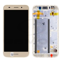 LCD Display HUAWEI Y3 2017 WITH FRAME GOLD 97070RBK ORIGINAL SERVICE PACK