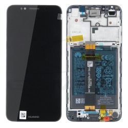 LCD Display HUAWEI Y5 PRIME 2018 WITH FRAME AND BATTERY BLACK 02351XHU ORIGINAL SERVICE PACK