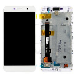 LCD Display HUAWEI Y6 PRO 4G WITH FRAME WHITE 97070MDU WITHOUT LOGO ORIGINAL SERVICE PACK