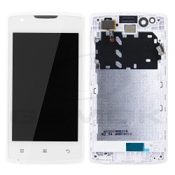 LCD Display LENOVO A1000 WHITE WITH FRAME 5D68C03246 ORIGINAL SERVICE PACK