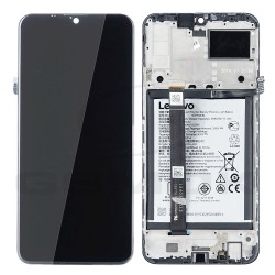 LCD Display LENOVO K10 NOTE BLACK WITH FRAME AND BATTERY 57983103070 ORIGINAL SERVICE PACK