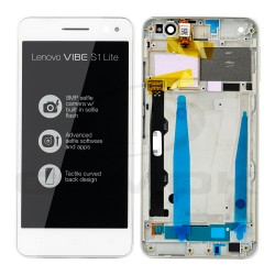 LCD Display LENOVO VIBE S1 LITE WHITE WITH FRAME 5D68C05175 ORIGINAL SERVICE PACK