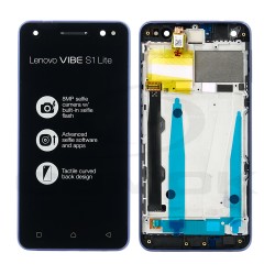 LCD Display LENOVO VIBE S1 LITE BLACK WITH FRAME 5D68C05176 ORIGINAL SERVICE PACK