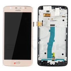 LCD Display MOTOROLA MOTO E4 WITH FRAME GOLD 5A78C08583 ORIGINAL SERVICE PACK