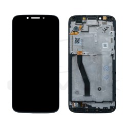 LCD + TOUCH PAD COMPLETE MOTOROLA MOTO E5 PLAY GO WITH FRAME [RMORE PREMIUM]
