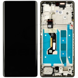 LCD Display MOTOROLA MOTO G85 5G XT2427 WITH FRAME BLACK 5D68C24854 5D68C24989 ORIGINAL SERVICE PACK