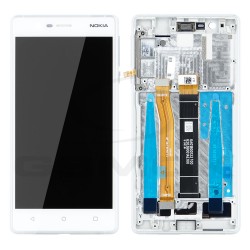 LCD Display NOKIA 3 TA-1020 TYPE B SILVER WITH FRAME 20NE1SW0003 ORIGINAL SERVICE PACK