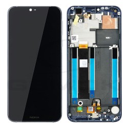 LCD Display NOKIA 7.1 TA-1085 BLUE WITH FRAME 20CTLLW0001 ORIGINAL SERVICE PACK