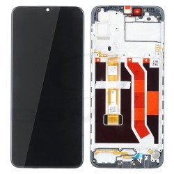 LCD Display REALME C3 BLACK WITH FRAME REALC3LCD DisplaySET 4903487 4903418 ORIGINAL SERVICE PACK