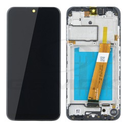 LCD Display SAMSUNG A015F GALAXY A01 BLACK WITH FRAME GH81-18209A ORIGINAL SERVICE PACK