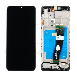 LCD Display SAMSUNG A037G GALAXY A03S BLACK WITH FRAME GH81-21233A ORIGINAL SERVICE PACK