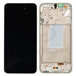 LCD Display SAMSUNG A266 GALAXY A26 5G WITH FRAME WHITE GH82-37049B ORIGINAL SERVICE PACK