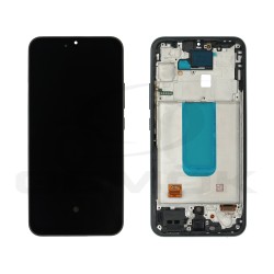 LCD Display SAMSUNG A346 GALAXY A34 WITH FRAME BLACK [OLED BIG SIZE 6.5]