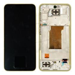 LCD Display SAMSUNG A356 GALAXY A35 YELLOW GH82-34221D ORIGINAL SERVICE PACK