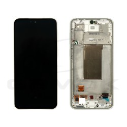 LCD Display SAMSUNG A376 GALAXY A37 WHITE WITH FRAME GH82-39232C ORIGINAL SERVICE PACK