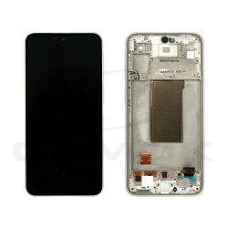 LCD Display SAMSUNG A376 GALAXY A37 WHITE WITH FRAME GH82-39232C ORIGINAL SERVICE PACK LCD Display SAMSUNG A376 GALAXY A37 WHITE WITH FRAME GH82-39232C ORIGINAL SERVICE PACK