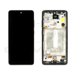 LCD Display SAMSUNG A525 A526 GALAXY A52 5G WITH FRAME BLACK PULLED GRADE B