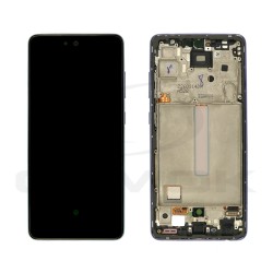 LCD Display SAMSUNG A528 GALAXY A52S 5G WITH FRAME AWESOME PURPLE GH82-26909C GH82-26861C GH82-26863C GH82-26910C ORIGINAL SERVICE PACK