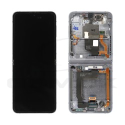 LCD Display SAMSUNG F721 GALAXY Z FLIP 4 5G WITH FRAME BLUE [REFURBISHED]
