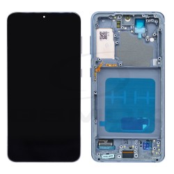 LCD Display SAMSUNG G991 GALAXY S21 BLACK WITH FRAME [OLED SOFT RMORE 6.2]