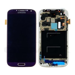 LCD Display SAMSUNG I9506 GALAXY S4 LTE+ PURPLE WITH FRAME GH97-15202D ORIGINAL SERVICE PACK
