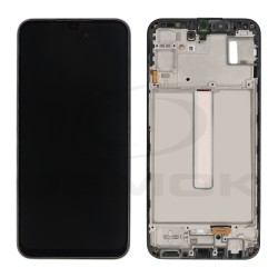 LCD Display SAMSUNG M346 GALAXY M34 5G BLACK WITH FRAME GH82-32101A GH82-32722A ORIGINAL SERVICE PACK