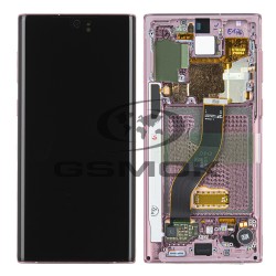 LCD Display SAMSUNG N970 GALAXY NOTE 10 AURA PINK WITH FRAME GH82-20817F GH82-20818F ORIGINAL SERVICE PACK