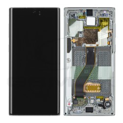 LCD Display SAMSUNG N970 GALAXY NOTE 10 AURA SILVER WITH FRAME GH82-20818C GH82-20817C ORIGINAL SERVICE PACK