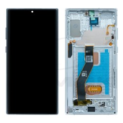 LCD Display SAMSUNG N975 GALAXY NOTE 10 PLUS WHITE WITH FRAME [OLED SOFT RMORE 6.8]