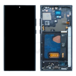 LCD Display SAMSUNG N985 N986 GALAXY NOTE 20 ULTRA 5G BLACK WITH FRAME [OLED SOFT RMORE 6.9]
