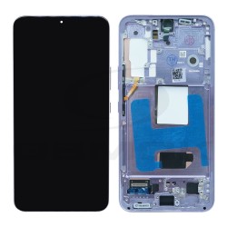 LCD Display SAMSUNG S901 GALAXY S22 5G PURPLE WITH FRAME EU [OLED SOFT 6.1]