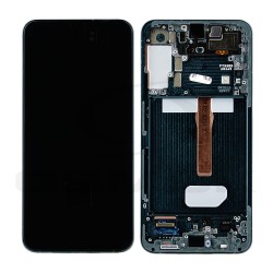 LCD Display SAMSUNG S906 GALAXY S22 PLUS 5G GREEN WITH FRAME GH82-27500C GH82-27501C ORIGINAL SERVICE PACK