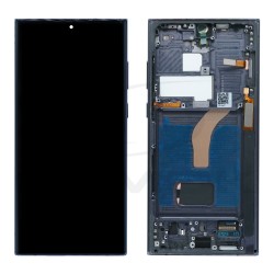 LCD Display SAMSUNG S908 GALAXY S22 ULTRA BLACK WITH FRAME EU [OLED SOFT 6.8]